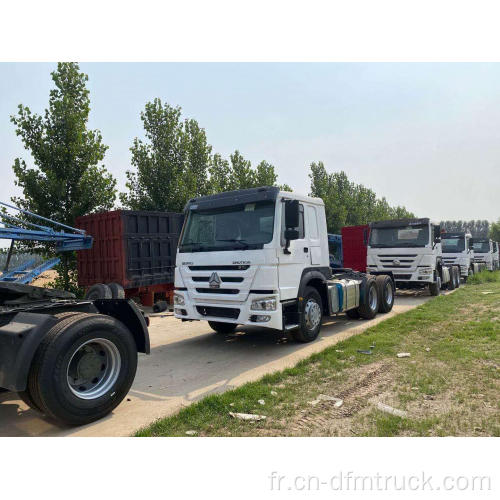 HOWO 6x4 371 ou 375hp camion tracteur utilisé